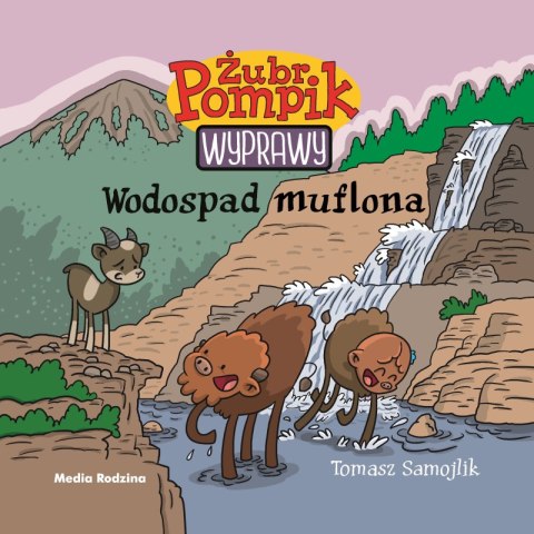 Wodospad muflona. Żubr Pompik Media Rodzina