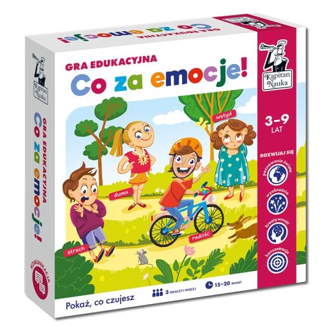 Gra edukacyjna Co za emocje! Kapitan Nauka Edgard PAP